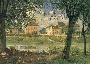 Alfred Sisley Villeneuve la Garenne on the Seine France oil painting artist